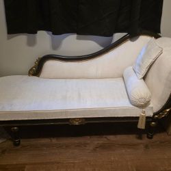 Regency Persian Chaise Lounge Sofa - Vintage