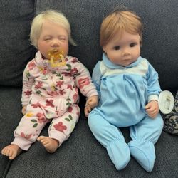 Two Lee Middleton Dolls