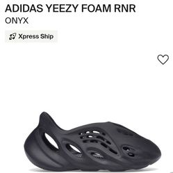 ADIDAS YEEZY FOAM RNR ONYX Size 7