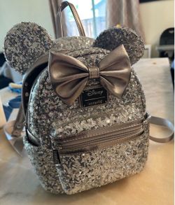 Loungefly Disney Minnie Mouse Sequin Mini Backpack