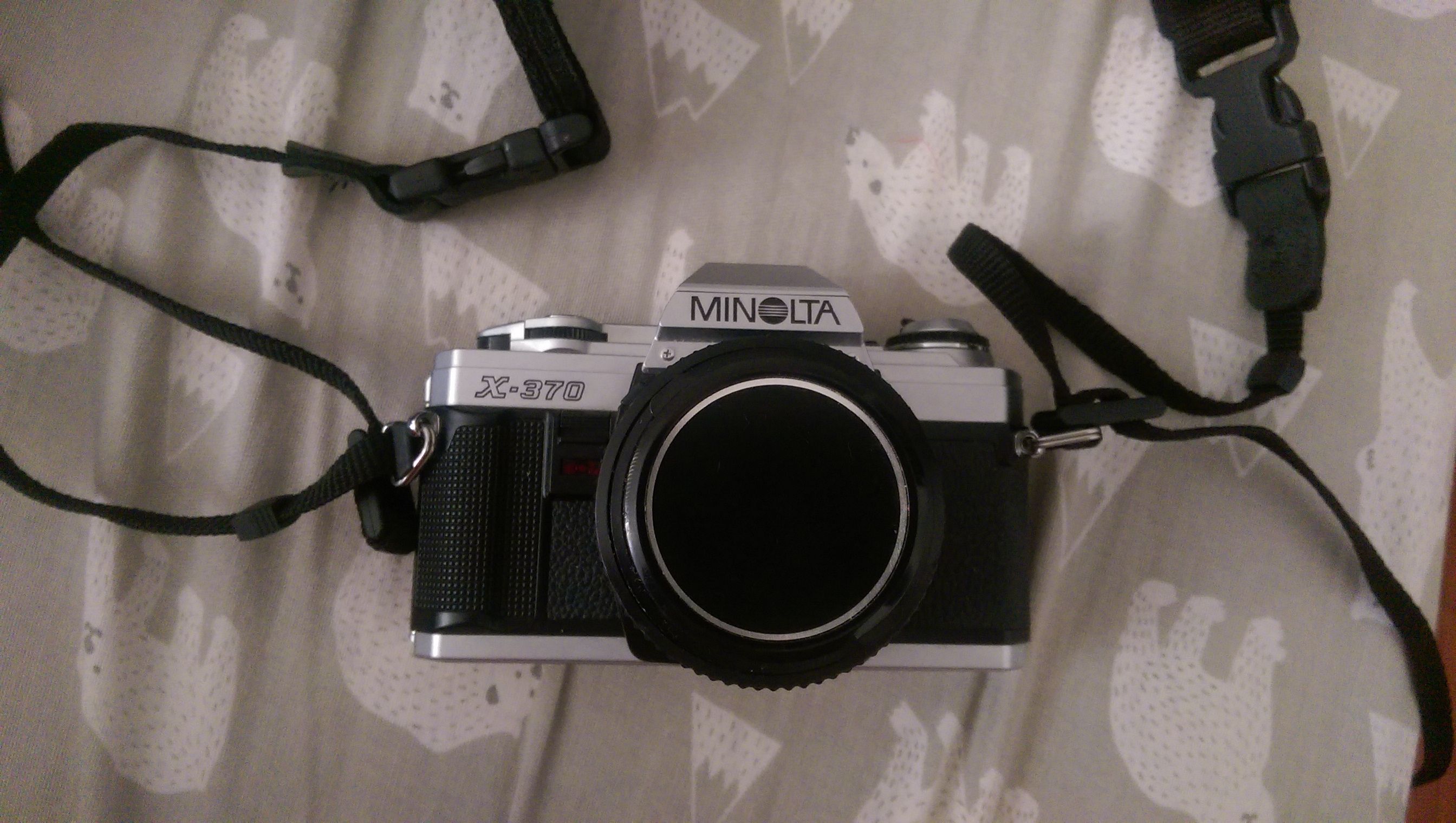 Minolta X370 camera with 50mm f1.7 lens