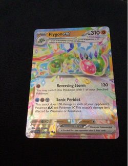 Flygon ex Pokémon card