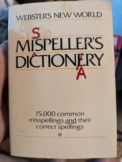 Webster's New World Misspellers Dictionary