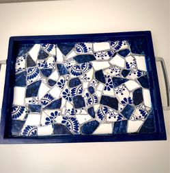 Mosaic tray