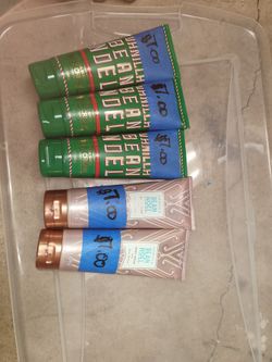 Vanilla bean noel  body creams