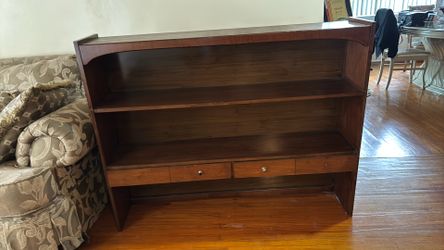 Dresser with bookcase