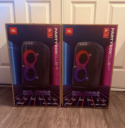JBL PARTYBOX CLUB 120 ($299 EACH)