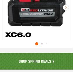 Milwaukee Xc6.0