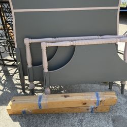 Twin Wood Bed Frames (2x)