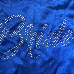 Blue Bride Robe