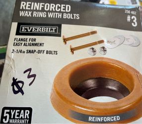 Wax ring for toilet