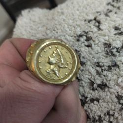 1902 Gold Lady Ring