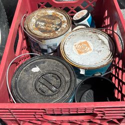 The Whole Bin Of Paint Mixed