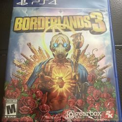 Border Lands 3 For PS4