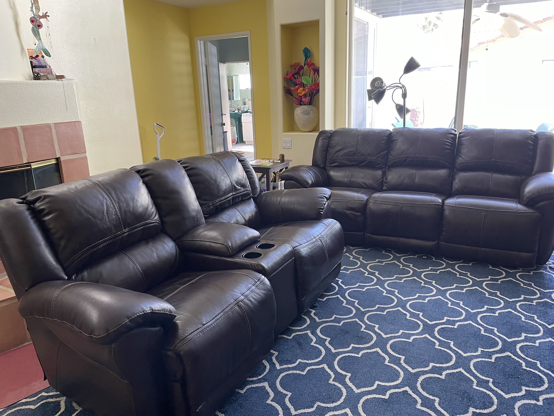 Leather Couch Sofas Sectional