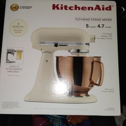KITCHENAID TILT HEAD COPPER BOWL MIXER 