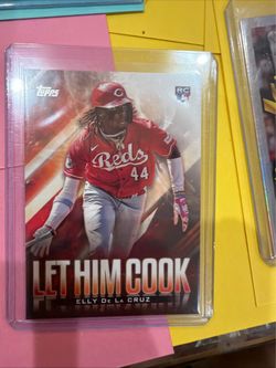Topps Elly De La Cruz RC Baseball Card