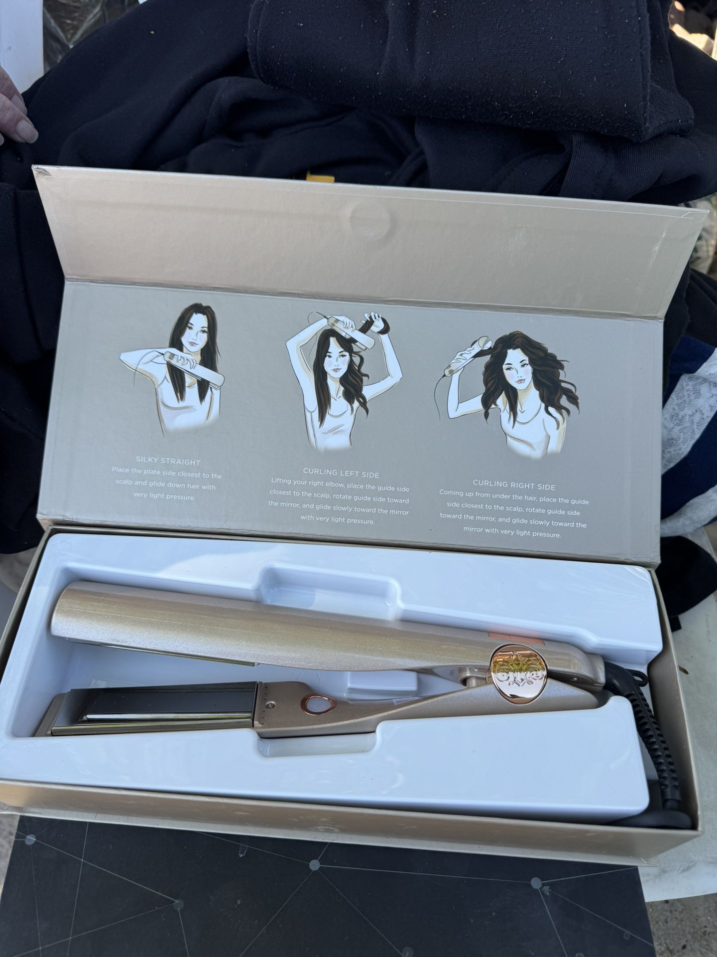 Tyme Hair Pro 2 In 1 Curling & Straightener