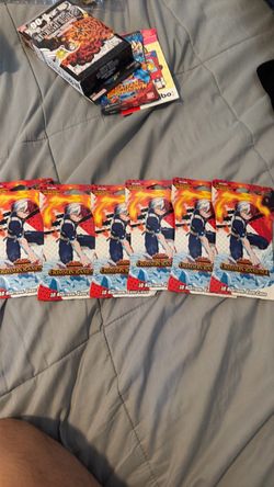 My Hero Academia Crimson Rampage Booster Packs x5