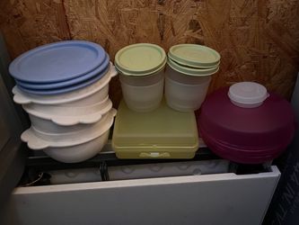 Tupperware storage