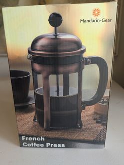 Mandarin-Gear French Coffee Press NEW!