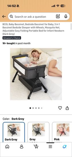 BCOL Bedside Bassinet.