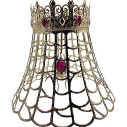 New, Unused Bath & Body Works Gold Spider Web Single Wick Candle Holder Adorable