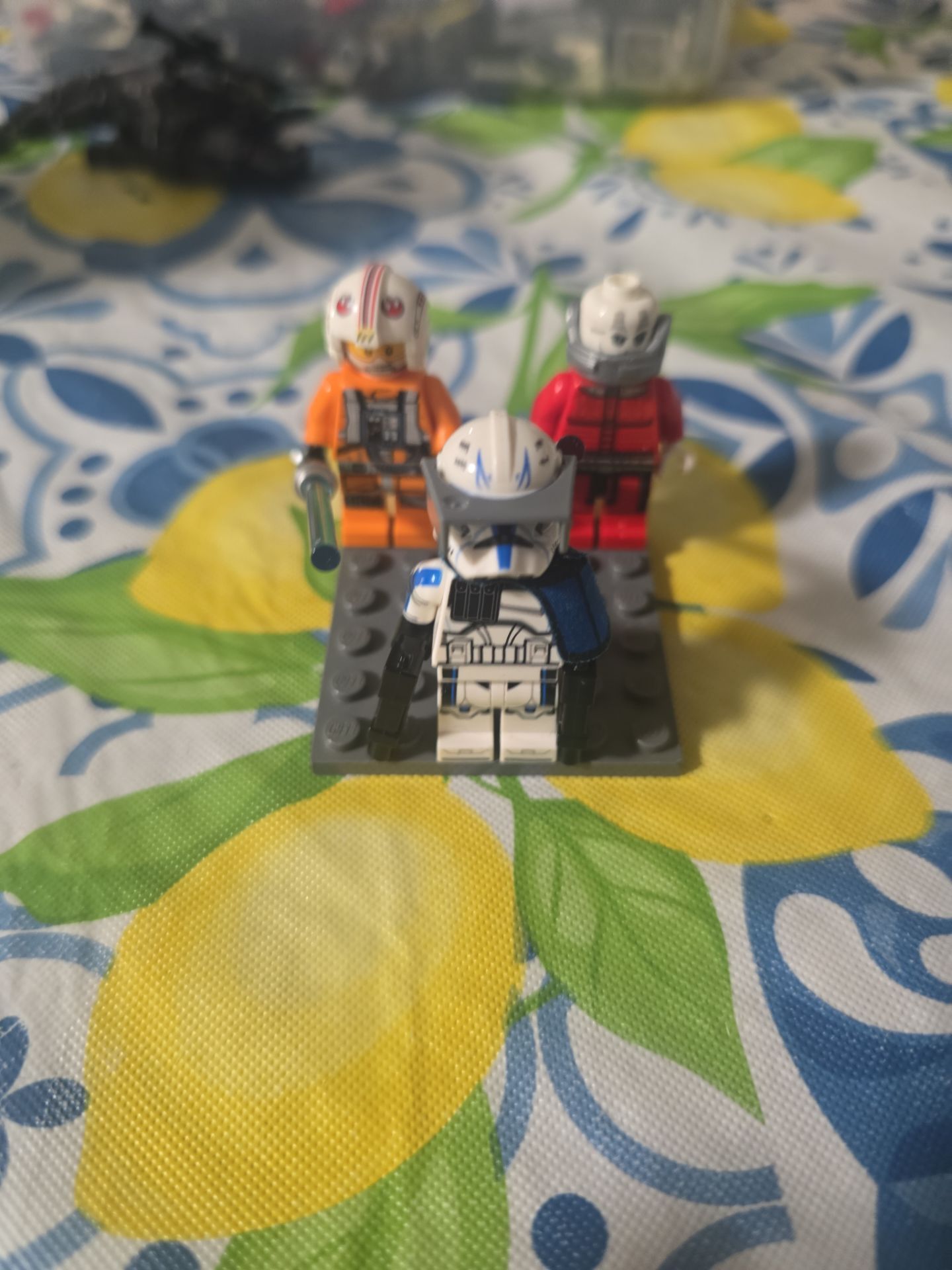 Lego starwars jedi and rex