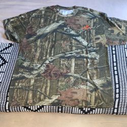 MOSSY OAK CAMO SHIRT MENS