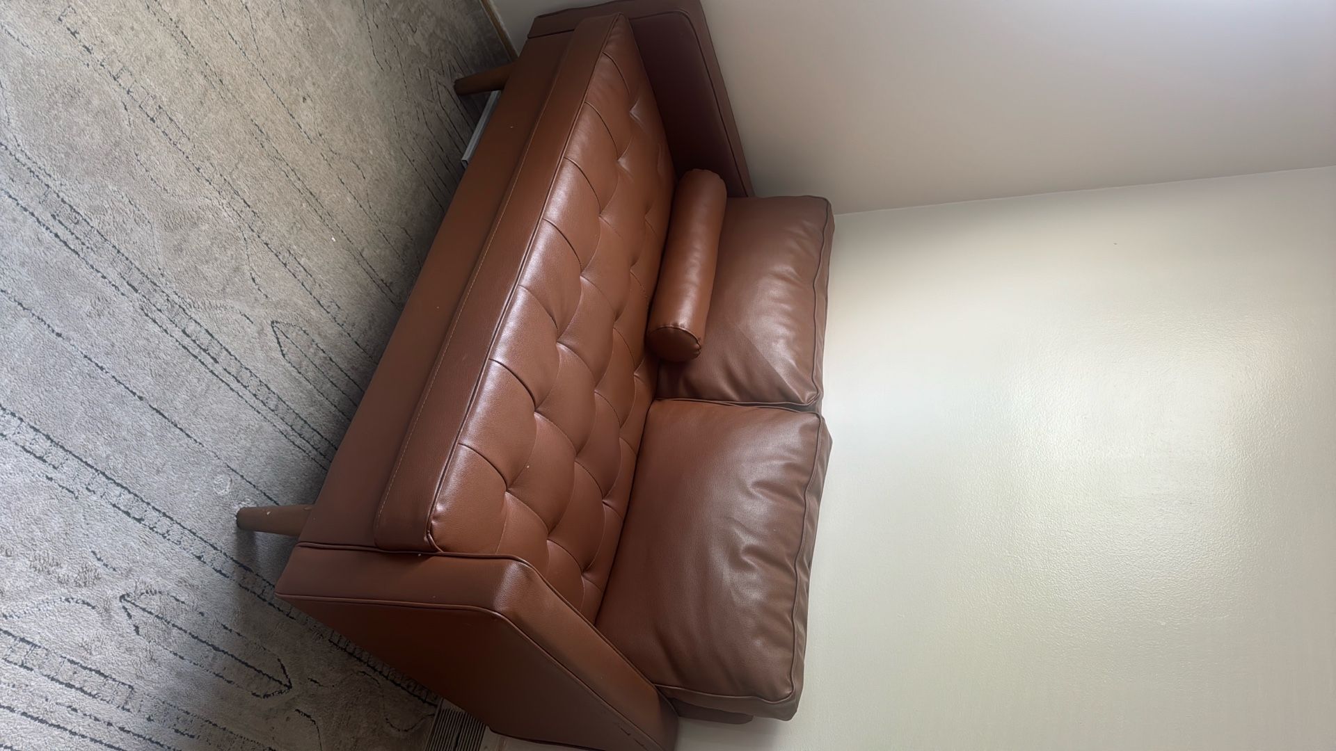 Leather Brown Sofa
