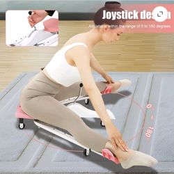 Unlock Your Flexibility! Pink 180° Leg Split Stretcher For Ballet, Dance, Yoga and more