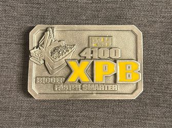 P&H 4100 Shovel Belt Buckle
