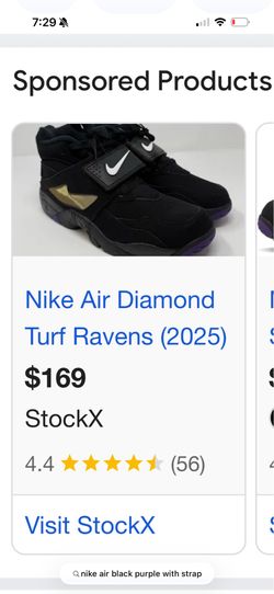 Nike air diamond turf ravens