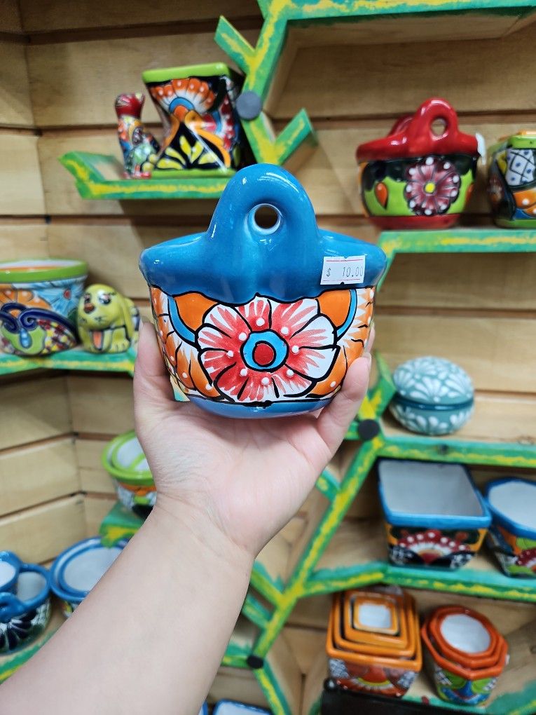 💥🪴Talavera Tiny Purse Planter 👛