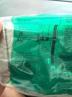 New Universal Stainless Steel Bathtub Spout Replacement