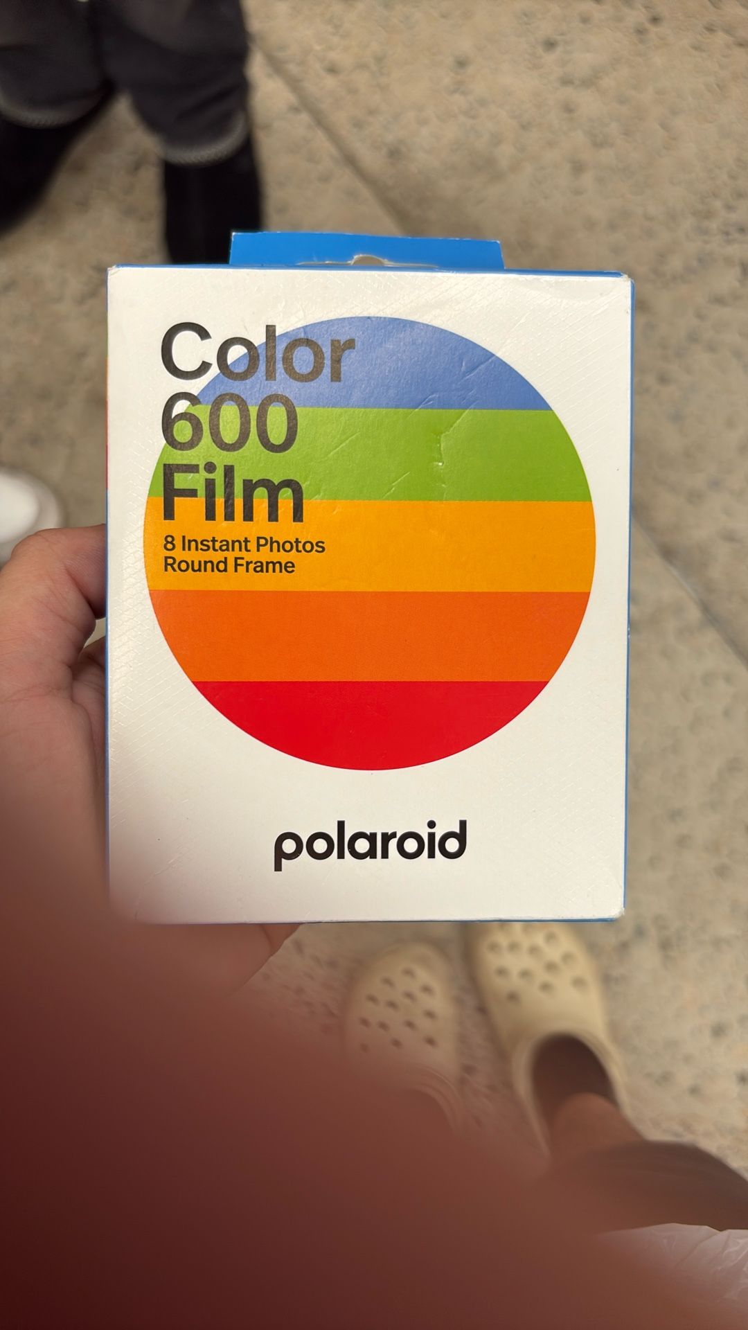 polaroid color film 600