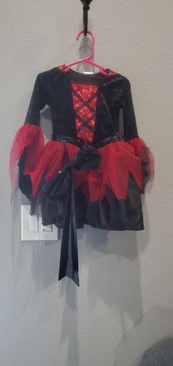 Toddler Girl Vampire Costume Size 3-4