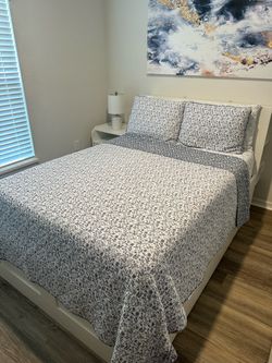 Full Size Mattress with Bed frame- NEED GONE ASAP