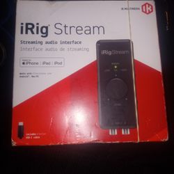 iRig Stream Interface Ok Multi Medea