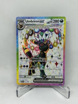 Pokemon Umbreon EX 176 Promo Prismatic Evolutions
