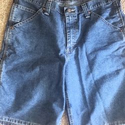 Mens Size 34 LEE jean Shorts Like New!