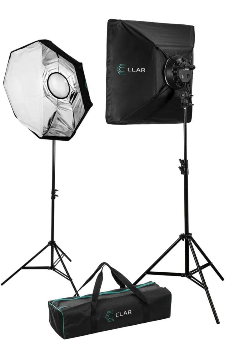 Video, Camera, And Photography Lighting Kit And Ring Light