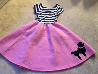 Poodle dress girls size L