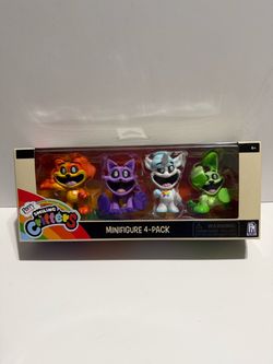 Poppy Playtime Smiling Critters Minifigure 4 pack