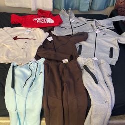Brandd new nike techs and nike hoodies with tags