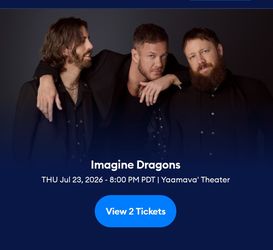 Imagine dragons 7/23 yaamava highland