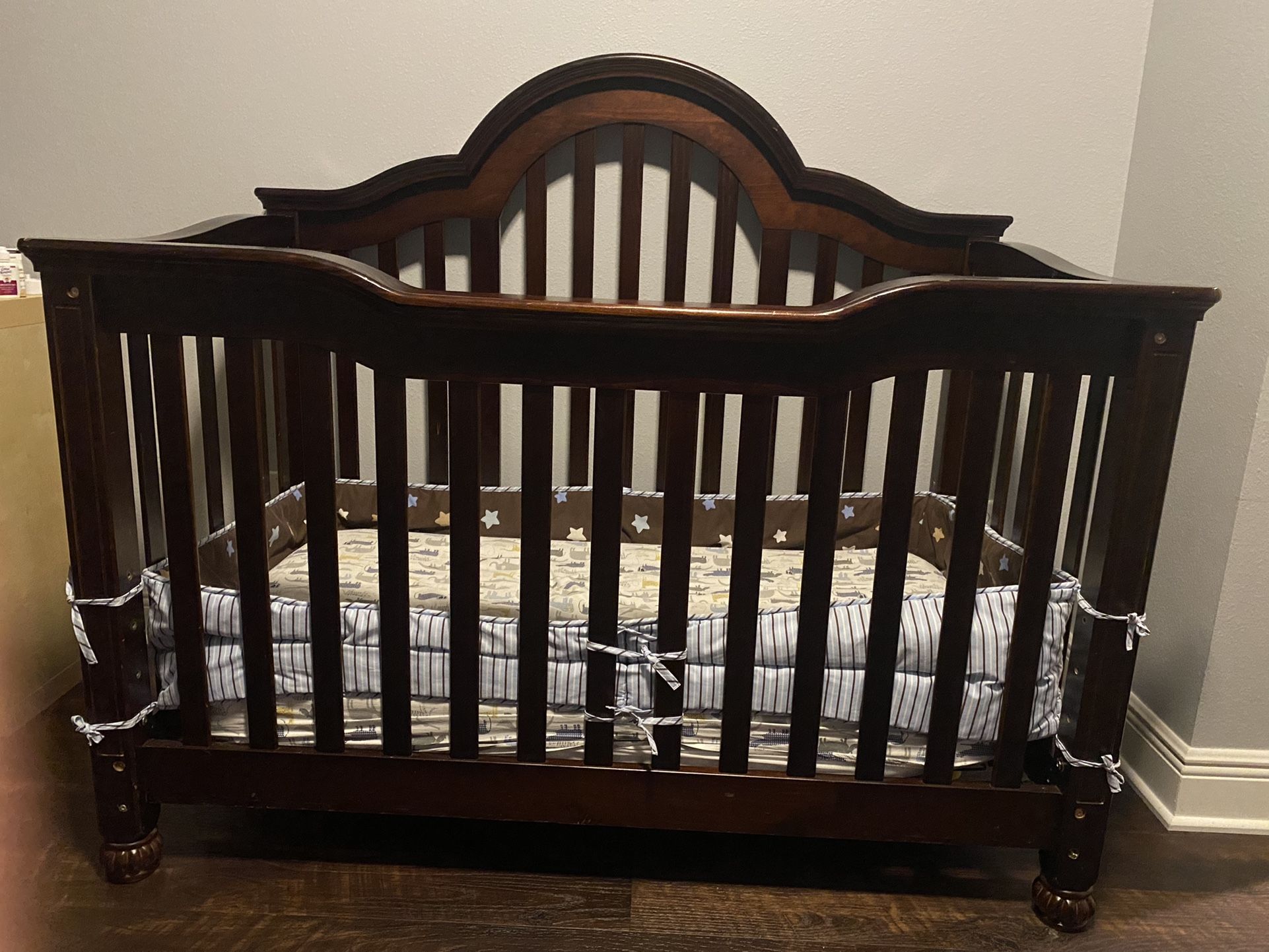 Crib, Dresser and Changing table