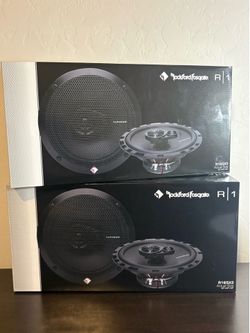 6.5” 3way  Rockford Fosgate speakers