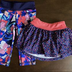 Toddler Leggings and Skirt Set Size 3/4
