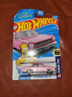 Hot Wheels The Simpsons family car